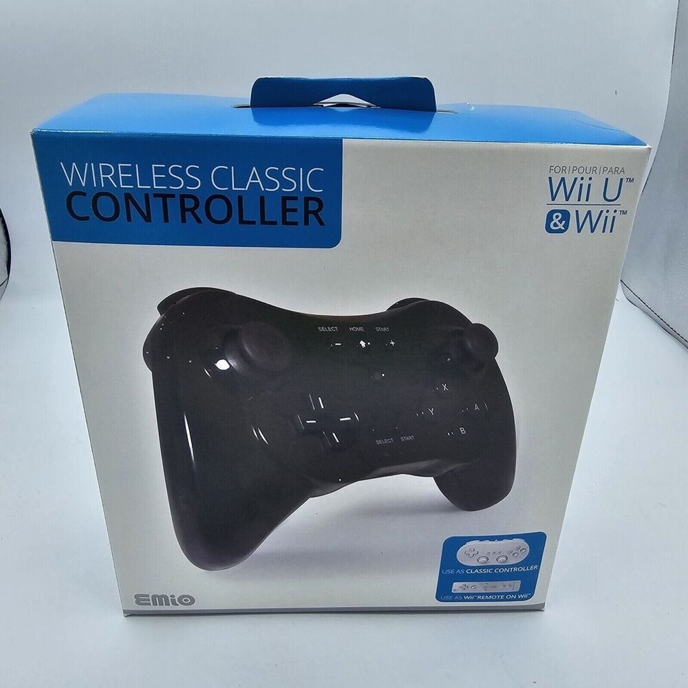 Interworks Wireless Pro Controller - Black, New Bluetooth, Wii U, Wii Brand New - Picture 11 of 15